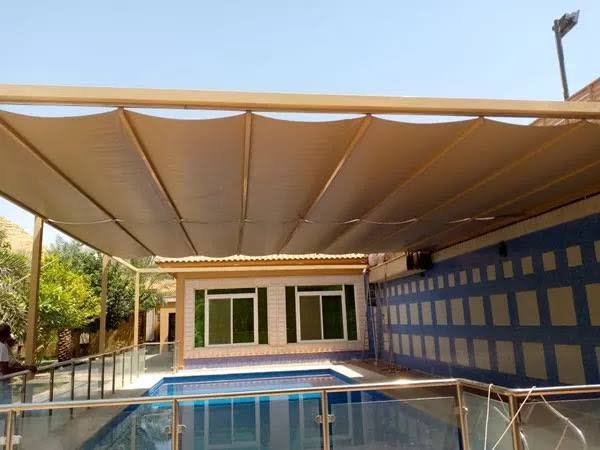 تركيب مظلات مسابح في الشرقية